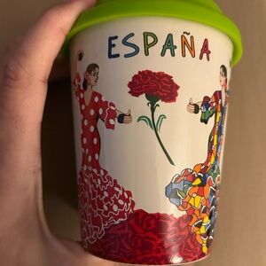 Colorful Ceramic España Souvenir Cup